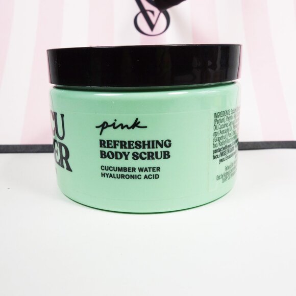 VS PINK Cucumber Refreshing Body Scrub 10oz NEW! - Picture 3 of 7